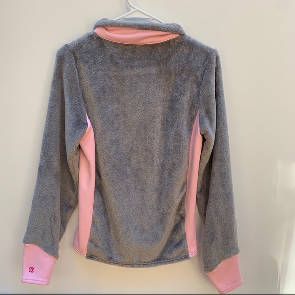 Champion Girls XL Fuzzy Zip Up - Picture 2 of 5